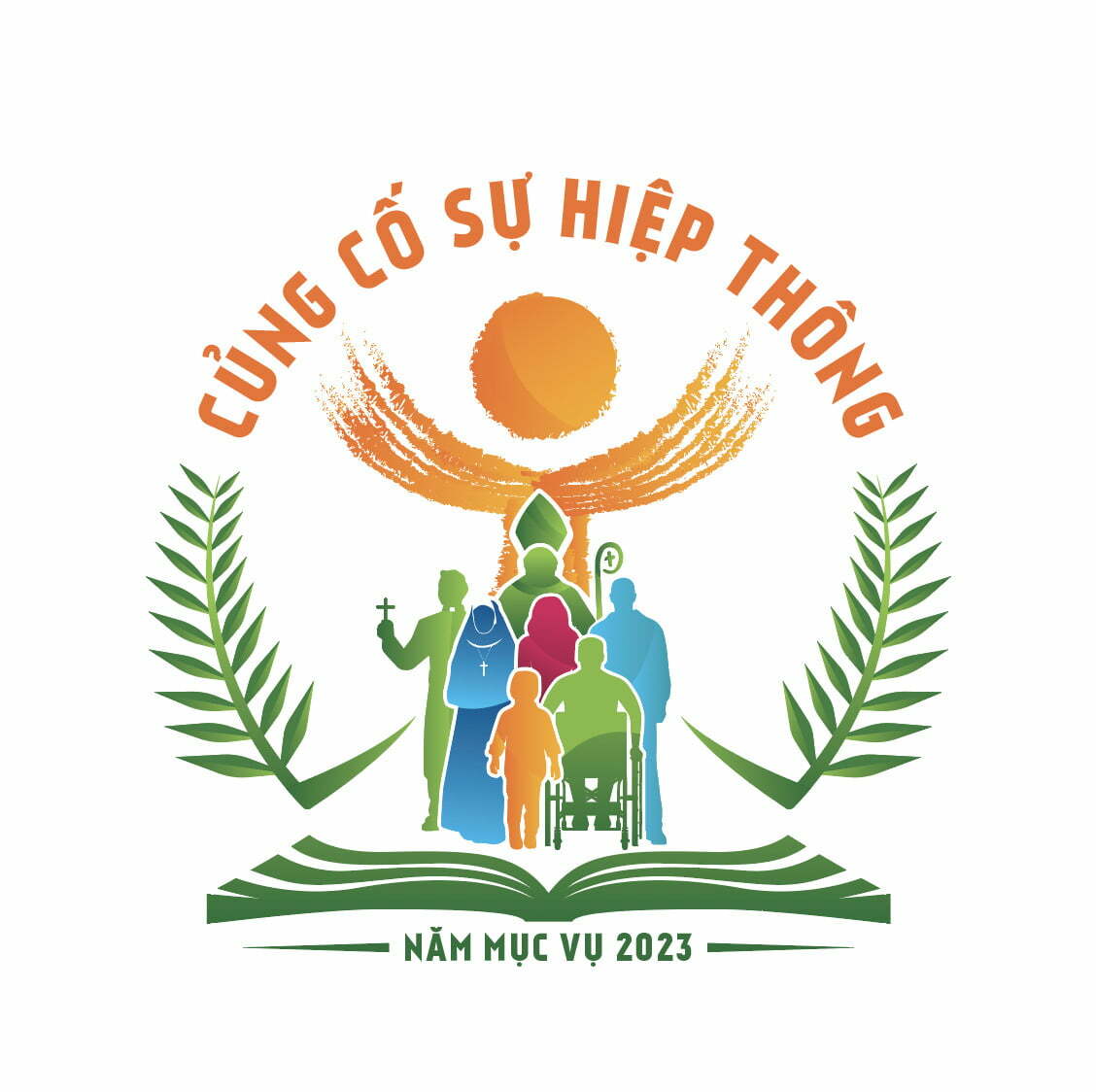 Logo Mục vụ năm 2023 - Giáo Xứ Bến Đá